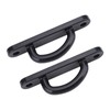 2PCS Rotary Latch D Striker Plate 4in Length Long Lasting