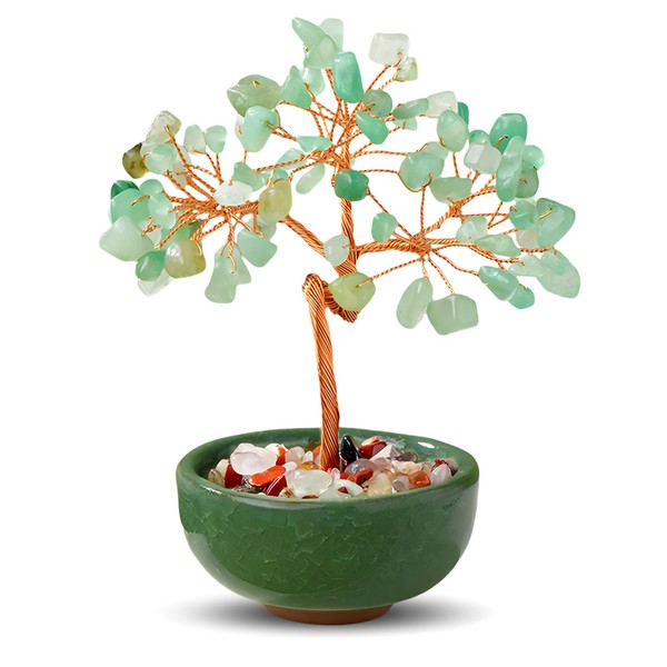 WEILAOK Crystal Tree of Life, Chakra Tree, Healing Gemstone Tree