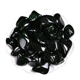 Erliway Green Sandstone Healing Crystal Stones, 1.25-2.0" Large Reiki Healing Gemstones Natural Tumbled Polished Stones for Energy Witchcraft Therapy Meditation