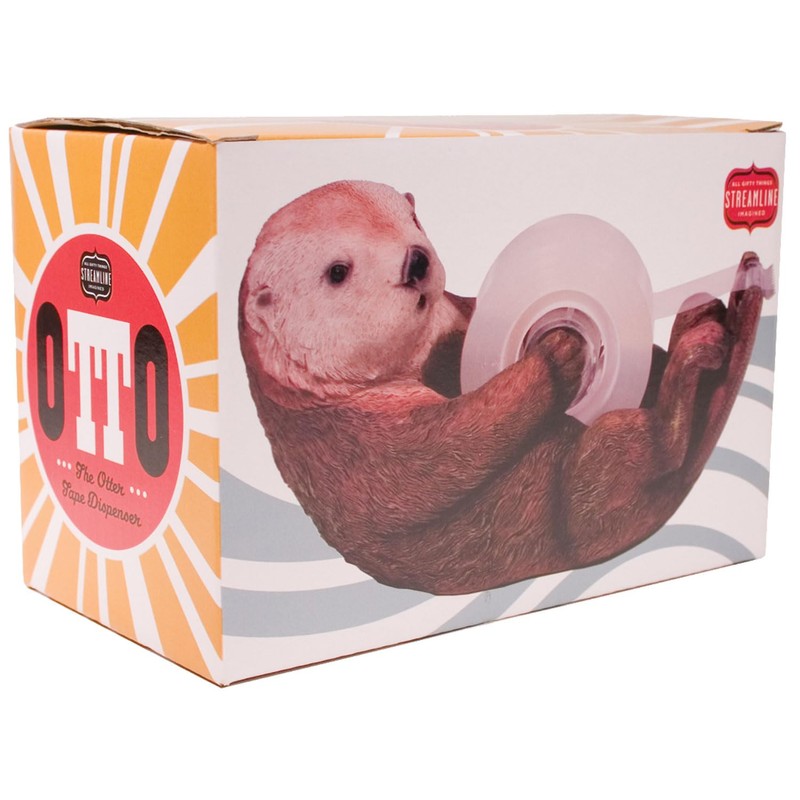 Streamline Imagined Otter Tape Dispenser