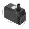 Submersible Water Pump Durable Srurdy Insulativity Easily Cleaning Fountain Pump