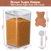 Mity rain Airtight Brown Sugar Keeper 2.8Qt/2.6L with Scoop and