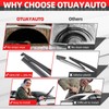 OTUAYAUTO Rear Windshield Wiper Arm and Blade Replacement for Subaru