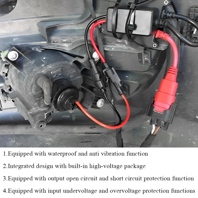 DXNQ 2 PCS DC 12V 55W Xenon HID Ballast, Ultrathin
