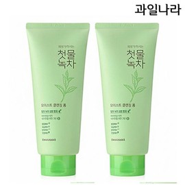 Fruit Kingdom 첫물녹차 클렌징폼 180g x 2개 First Harvest Green Tea Cleansing Foam 180g x 2 pieces