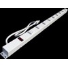 36” Power Strip, 9 Outlets, 3' Cord, White