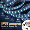 100 FT Waterproof Led Strip Lights for Outdoor Indoor, Cool