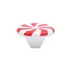 Risbay 1Set Red Knob Covers Plastic Cabinet Handle Covers Decorative