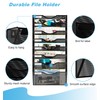 Solinxe Wall File Holder Wall Mounted Magazine Rack 8 Pockets