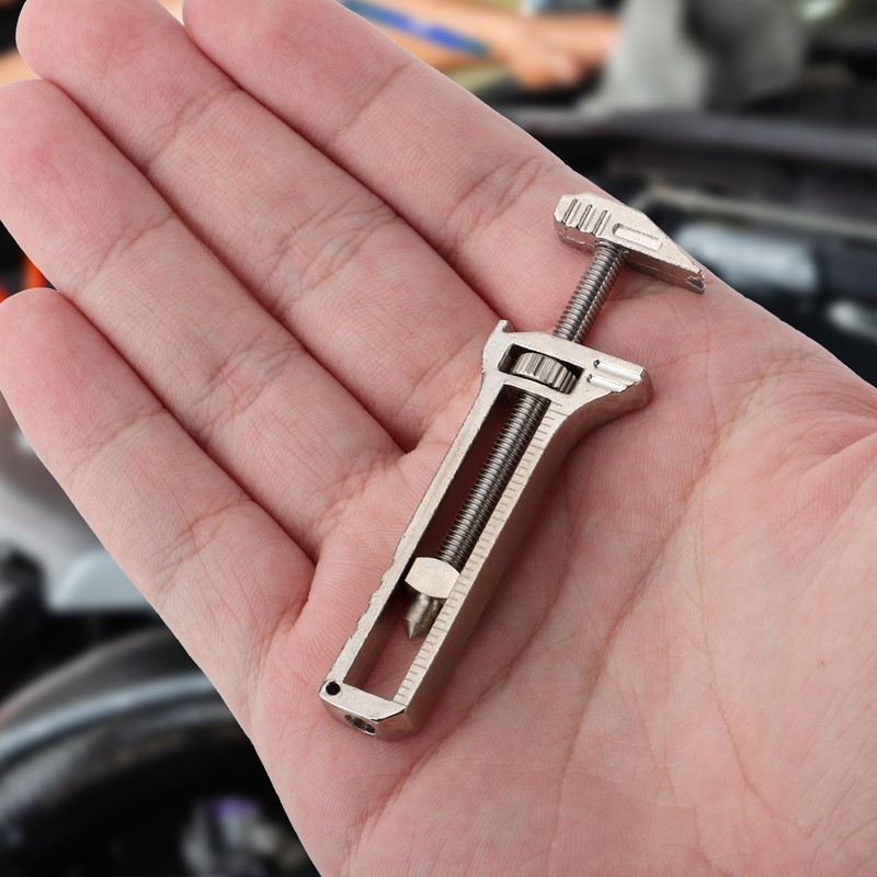 3pcs Compact Multitool Mini Wrench, Zinc Alloy Compact Multifunctional Silver