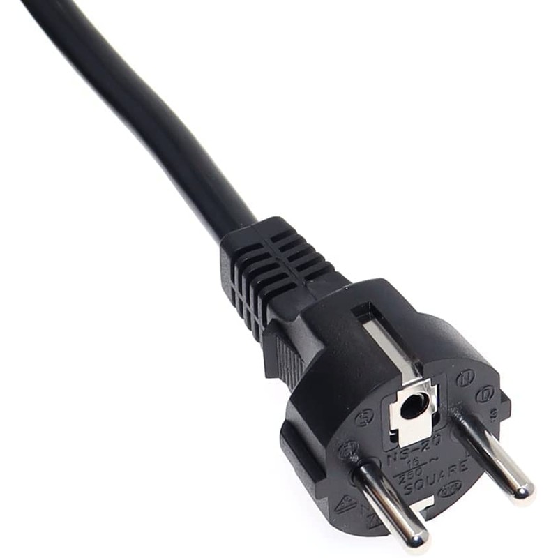 Toptekits CEE7/7 European Schuko Male to Female Extension Power Cords,