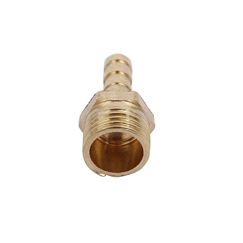 uxcell 1/4BSP Male Thread 6mm Hose Barb Tubing Fitting Coupler