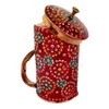 RASTOGI Handicraft Pure Copper Jug Hand Painting Decorated for Water