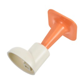 TEHAUX 2Pcs Cute Door Stopper Wall Protector No Installation Door Catch Topper for Home Decorative Foot Shaped Design Space Saving Tissue Box Trash Can Holder Noise Reducing Wall