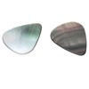 2PCS Set Guitar Picks Shell Teardrop Shaped Acoustic Guitar Picks