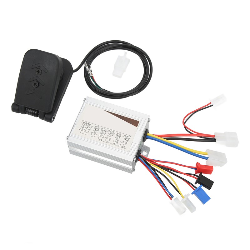 DC24V 500W Brushed Speed Controller with Throttle Pedal Kit for