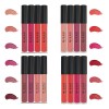 Kit 4 Tonos Labiales Líquido Mate Bissú