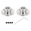 Rebower 10mm Rigid Flange Coupling Connector Motor Coupler (with Screw