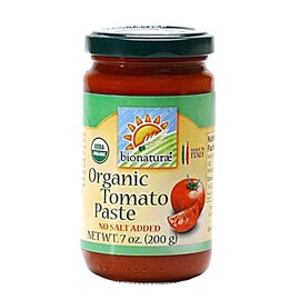 Bionaturae Organic Tomato Paste -- 7 oz - 2 pc