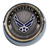 MotorDog69 Goldwing Coin Mount with Air Force Veteran