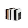 Maul Premium Metal Bookends, 120 x 140 x 140 mm,