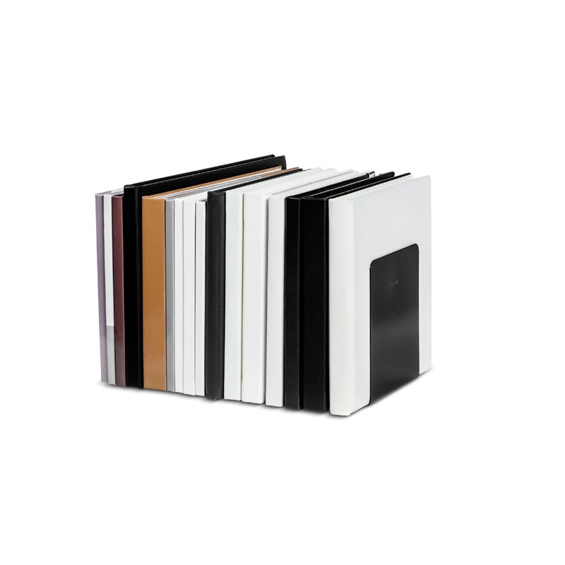 Maul Premium Metal Bookends, 120 x 140 x 140 mm,