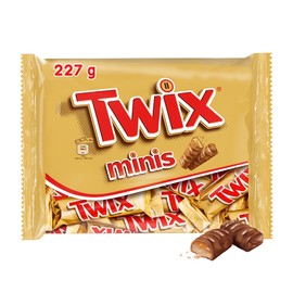 4 x 227 g Twix Minis MHD 8/18