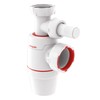 Wirquin Wirquin Neo 30722149 Sink Siphon with Washing Machine D40
