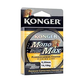 Konger Monomax Fluorocarbon Coated Fishing Line 0.12 mm - 0.50 mm / 150 m Spool Monofilament (0.35 mm / 14.10 kg)