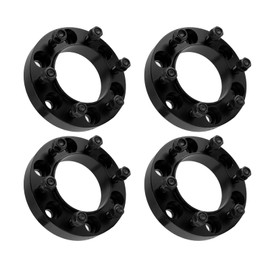 MARSFLUX Wheel Spacers 6x5.5-1.25"-M12x1.5-106mm Hub Bore w/Hubcentric for Tacoma 4Runner Tundra GX460 Sequoia FJ Cruiser Sedona Bronc-o H3 GX470 Land Cruiser