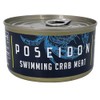 Poseidon Chunk Crabmeat, 6 oz (170g) Can | Premium Quality,