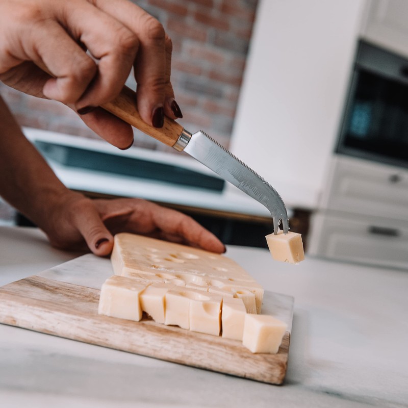 NERTHUS FIH 930 Cheese Cutlery Stainless Steel Wood