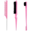 Slick Back Hair Brush, Edge Brush, Hair Accessories Comb Set