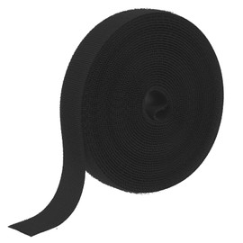 Oruola Floor Tape for Classroom,Nylon Carpet Marker Strips,24.6 Feet Carpet Spots for Classroom,Teachers, Office, Social Distance,Spot On Carpet Marker Strips 1In Width Black