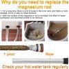 44'' Magnesium Anode Rod for Hot Water Heater Compatible with