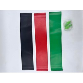 3PCS Rubber Ankle Straps for Swimming, Legs Resistance Exercise Swim Band, Swimming Ankle Strap Helper for Children and Adults