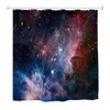 goodbath Galaxy Shower Curtain,Outer Space Universe Nebula Starry Sky Shower