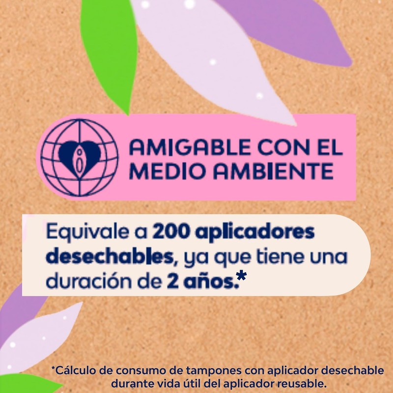 Saba Tampones V-eco con Aplicador Reusable 7 piezas