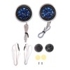 Car Tweeter 150W Pasteable Black Crisp Treble Dome Tweeter for