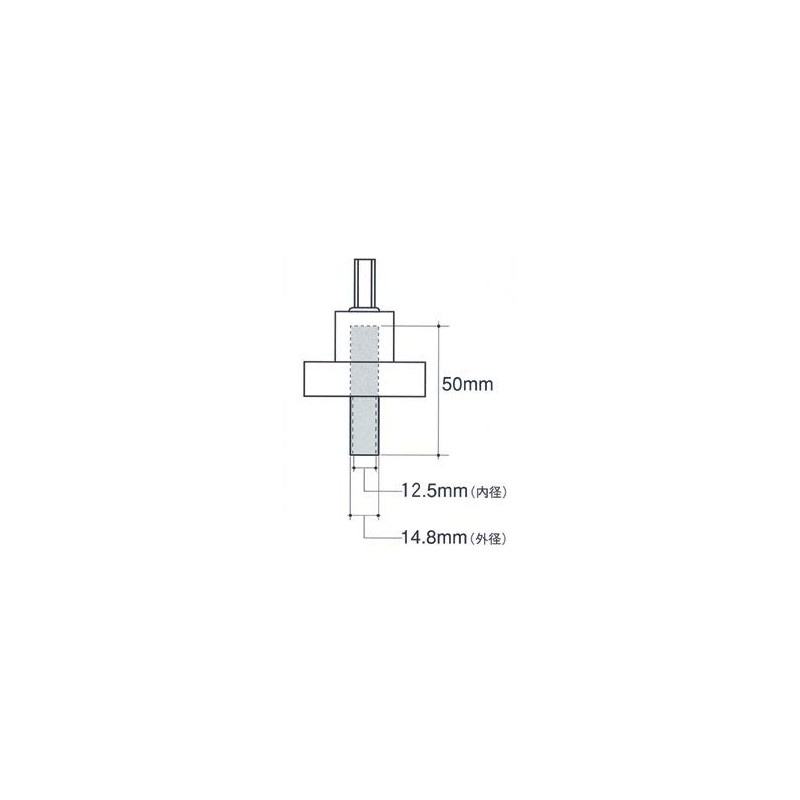Wing Pipe for Soil Pedestal Digging Cone Anchor Bolt 0.5