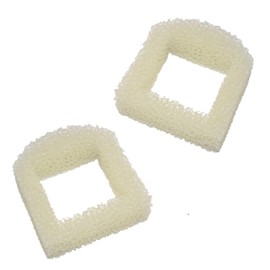 HQRP 2-Pack Foam Pre-Filter Compatible with Drinkwell Ceramic Lotus PWW00-13709 / DMLT-CER, Sedona PWW00-15417, Pagoda PWW00-13907 / PWW00-14289 Pet Fountains for Cat and Dog