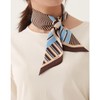 Hazzys (신세계센텀점)SILK100% 블루 스트라이프 쁘띠 실크 스카프 HIMU4F813B1 (South Korea