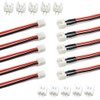 5 Pairs JST-XH 2.54mm 2 Pin 1S Balance Plug Lead