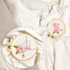 REBECASKYENS 4Pcs 4 Sizes Embroidery Hoops, Round Embroidery Hoop, Plastic