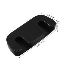 Operitacx Gamepad Aufbewahrungsregal Wandhalterung Controller Halter Controller Aufhänger Spielkonsolen Organizer Controller Wandhalterung Controller Halter Wandhalterung Schwarz