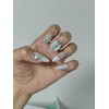 Summer Nail Aqua Tweed - M-Almond / 여름네일 아쿠아 트위드