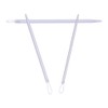 PZRT 3IN1 3 Sizes Big Eye Nylon Wire Knitting Needles