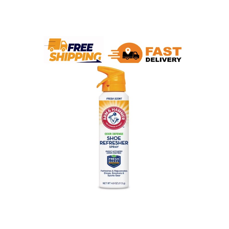 Arm & Hammer Odor Defense Fresh Scent Shoe Refresher Spray