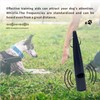 wilcractk Dog Whistle High Frequency Silent Plastic Black 1 Piece