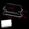 16 Pieces Business Card Holder, Transparent Acrylic Business Card Holder